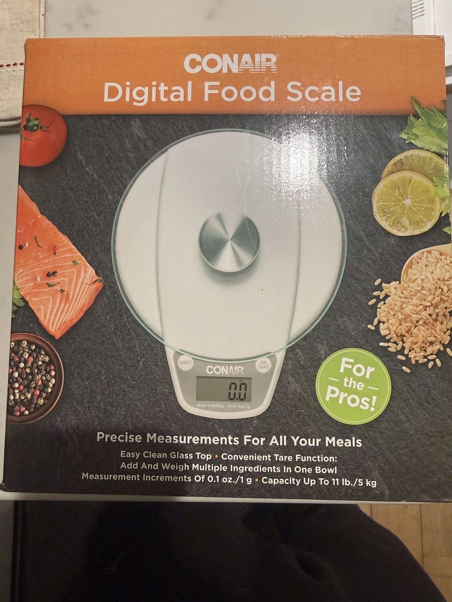 Brand New Conair Digital Food Scale