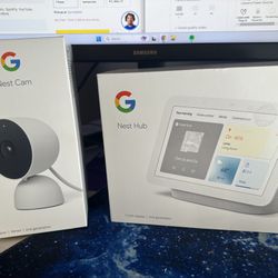 Google Nest Hub And Indoor Camera 2nd Gen