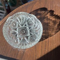 Imperial Glass Company NuCut Lead Crystal Dish