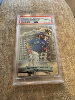 2023 TOPPS BROOKLYN COLLECTION #27 VLADIMIR GUERRERO JR. 60 BROADWAY DIE-CUT