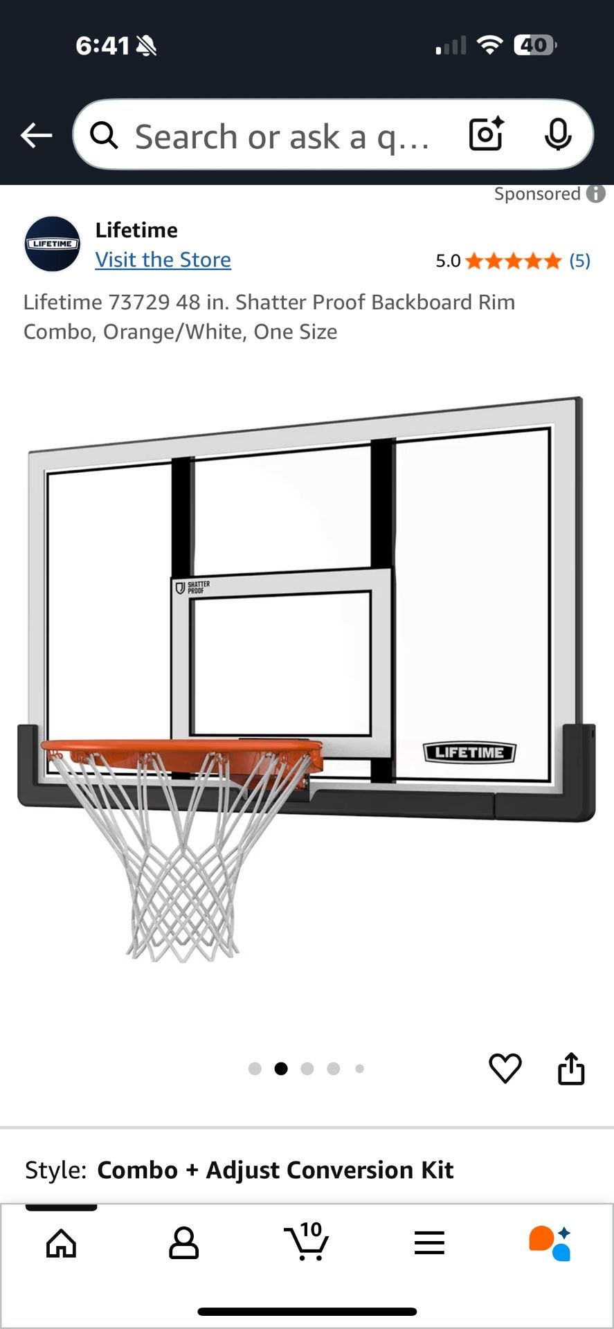 Basketball Hoop Brand New