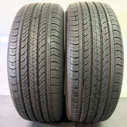 V541  225 60 17 99H  Continental ProContact TX  2 Used Tires 80% Life 