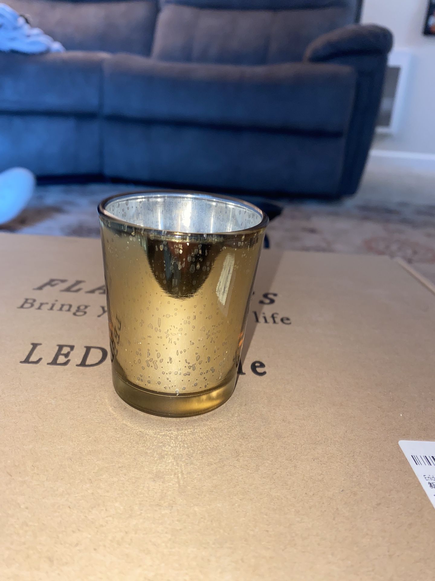 Gold Tea Candle Holders 