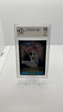 2023 Bowman Chrome BRANDON WEBB #179 BCCG tran