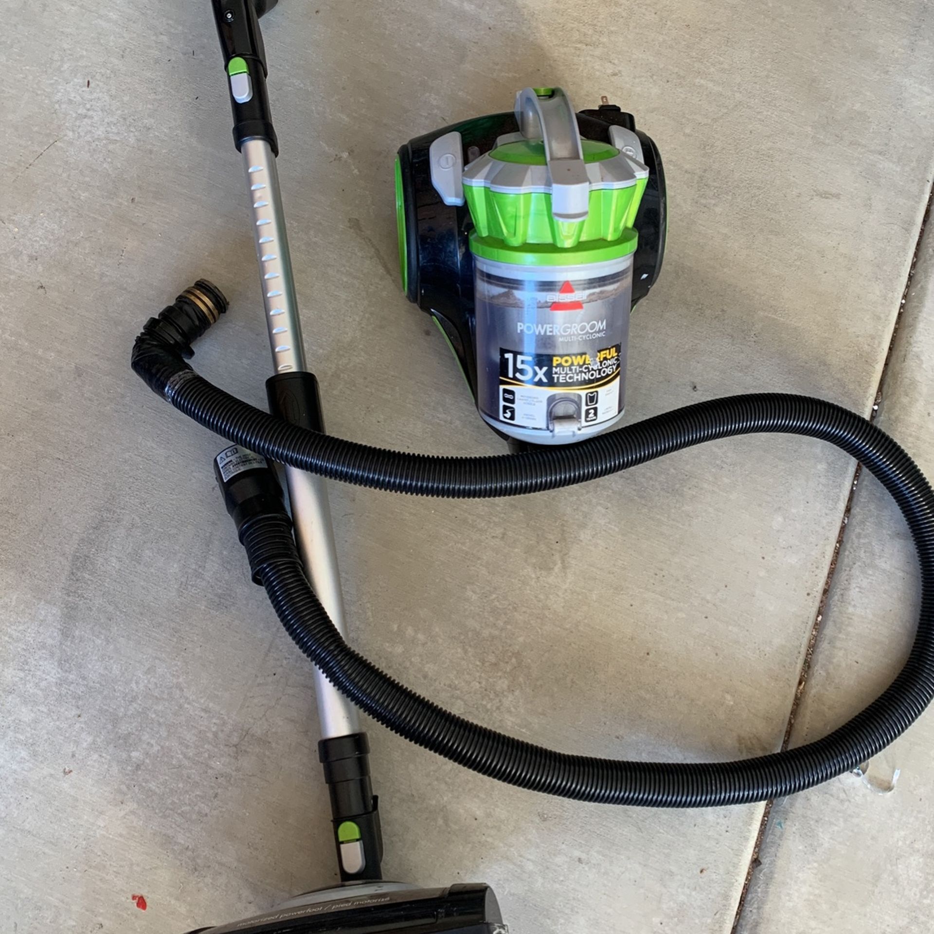 Powergroom™ Multi-Cyclonic Canister Vacuum