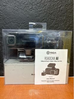 YADA BT534582-6/2 RoadCam AI 3-Channel Dash Cam with AI-Powered Driver