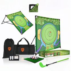 Brand NEW Battle Golf Chipping Game - The Original Portable Golf Game for Chipping Practice for Dads and Junior Golfers - Indoor and Outdoor (Standard