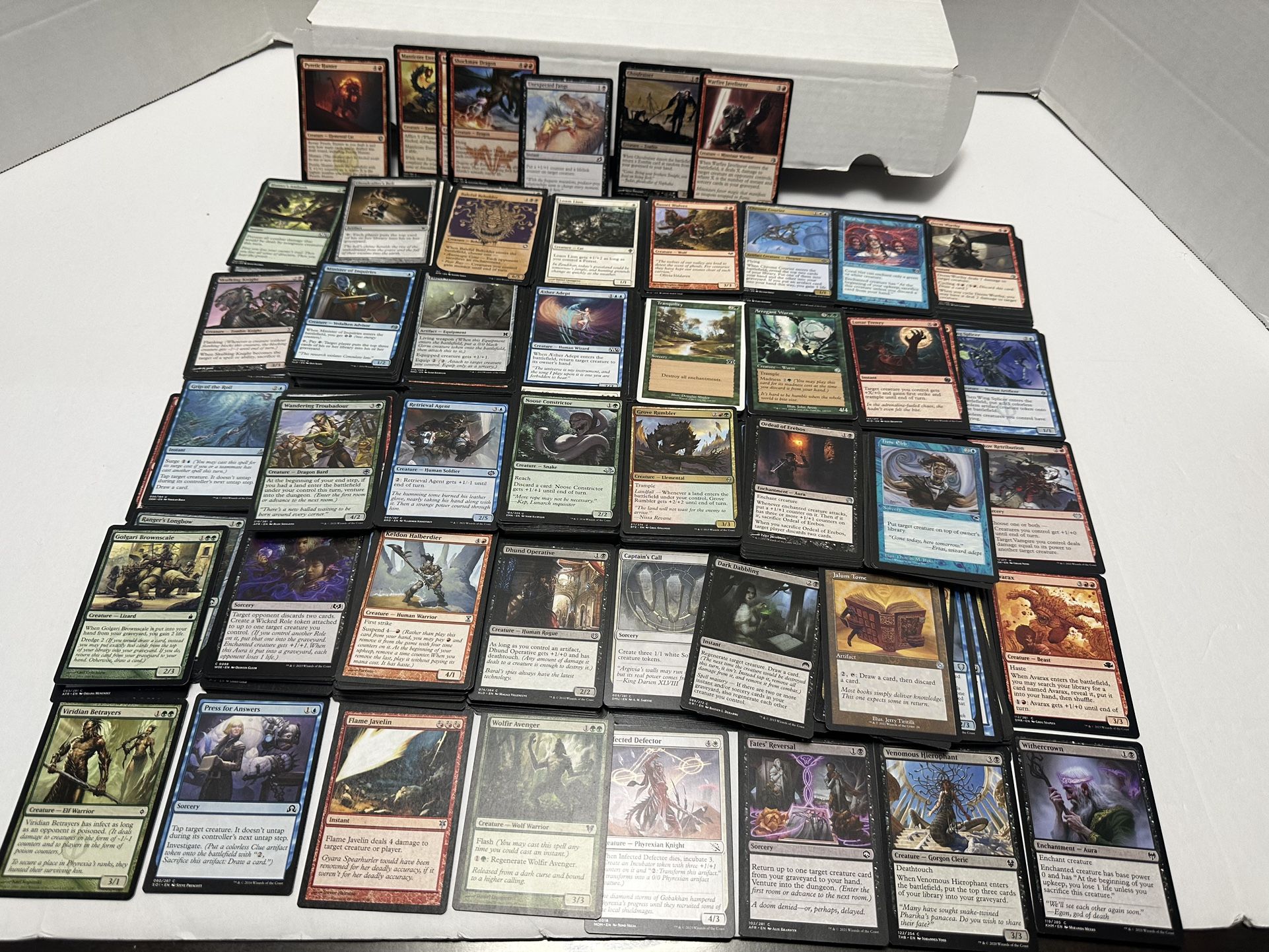 1000 MTG Cards - Magic the Gathering Lot w/ FOILS & RARES! (NO DUPLICATES)