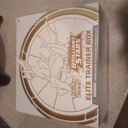 2022 Pokemon Sword & Shield Brilliant Stars Sealed ETB Elite Trainer Box