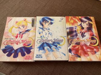 Sailor moon books.
