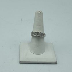 1.00 CT TW Princess Cut Diamond In 14KT White Gold Engagement Ring