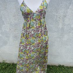PreOwned Patagonia Pataloha Sundress Maxi Strappy Colorful Print Women's S