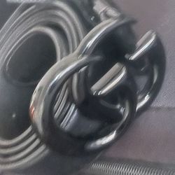 Authentic Gucci Black Leather Belt 🔥