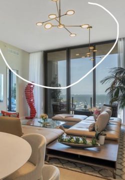 Gold Modern Chandelier