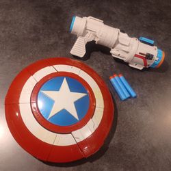 Marcel Avengers Nerf Captain America Assembled Gear