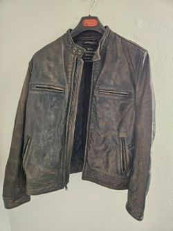 Lucky Brand The Bonneville Leather Jacket Size M