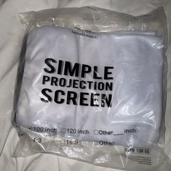 Screen projection sheet