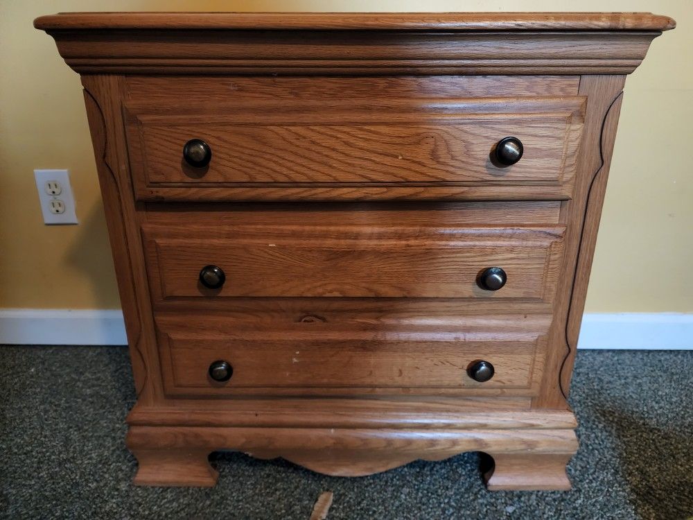 2, Three Drawer Night Stands