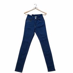 Movie and Tv Show Clothes 3/4 NEW WITH TAG womens indigo blue denim jean pants 