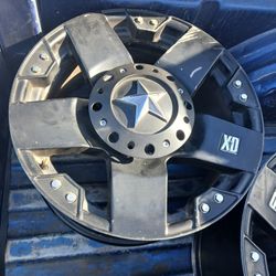 18" 6lug Kmc Rockstar Rims (5)