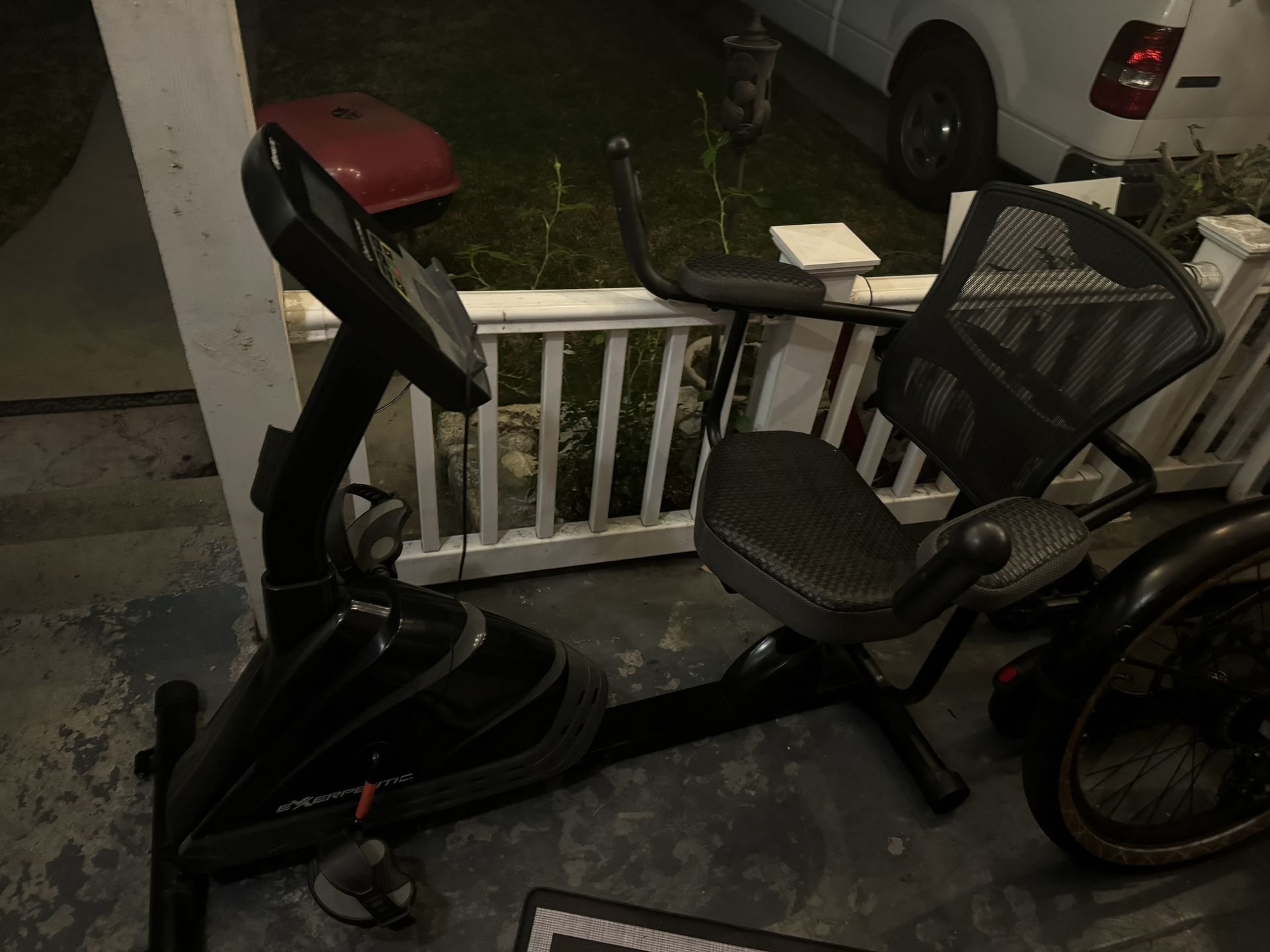 exerpeutic electrical exercise bike