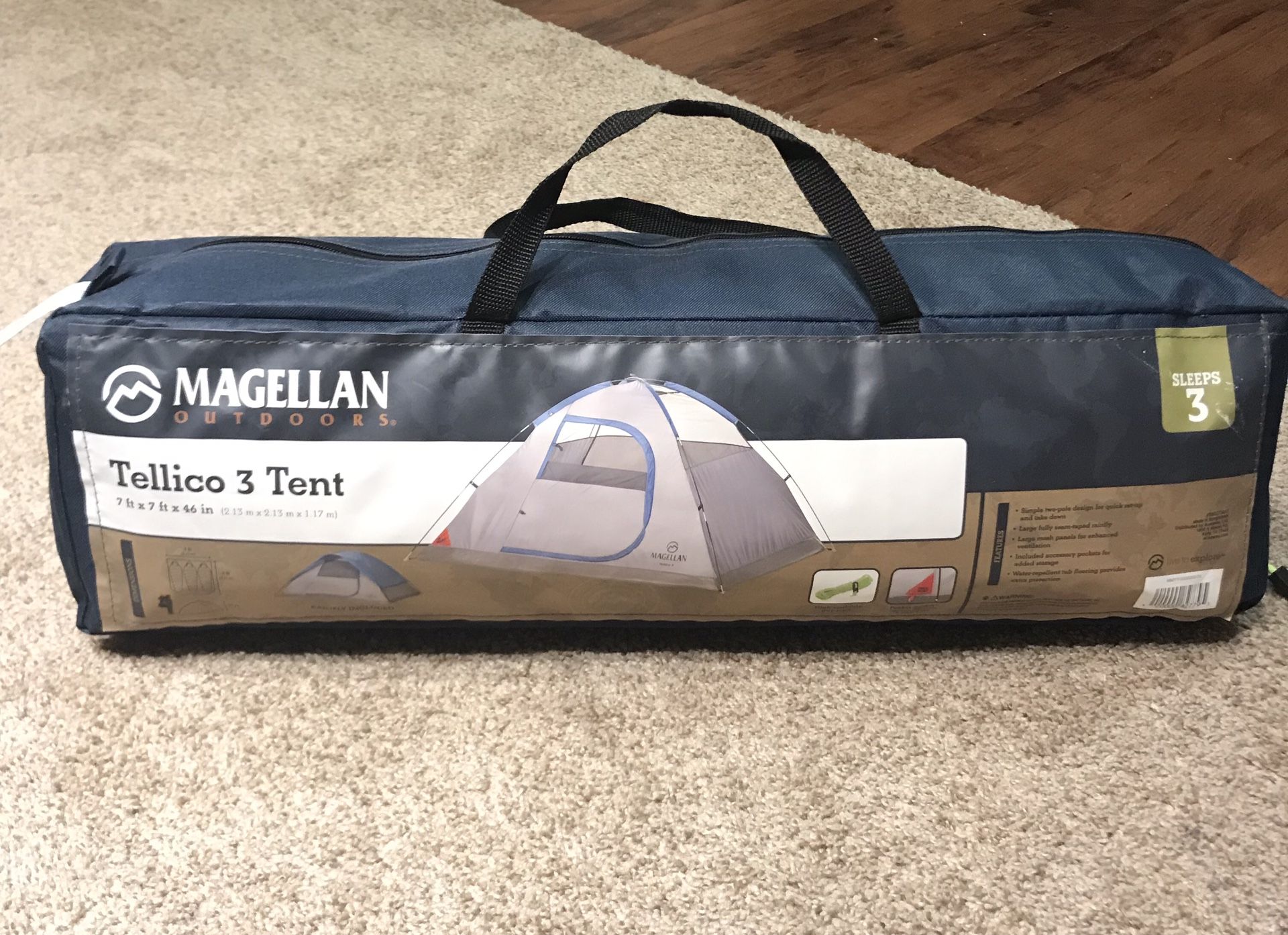 Magellan Tellico 3 person dome tent