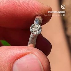 Half Pearl Flower Ring