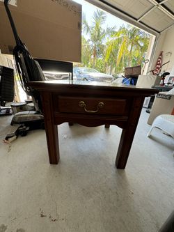 Side Table - Solid Wood