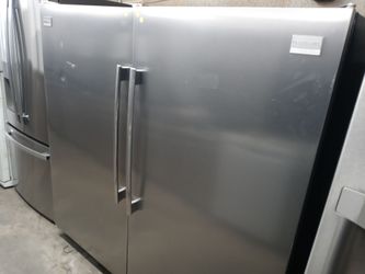 Frigidaire Professional stainless steel all-refrigerator and all-freezer set - Free delivery