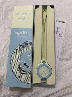 Audemars Piguet x Swatch Royal Pop Blaue Acht