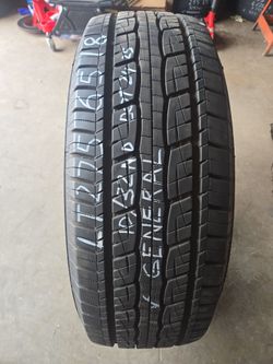 LT 275/65/18 General Grabber 1 for $40 10/32nd Dot# 2425