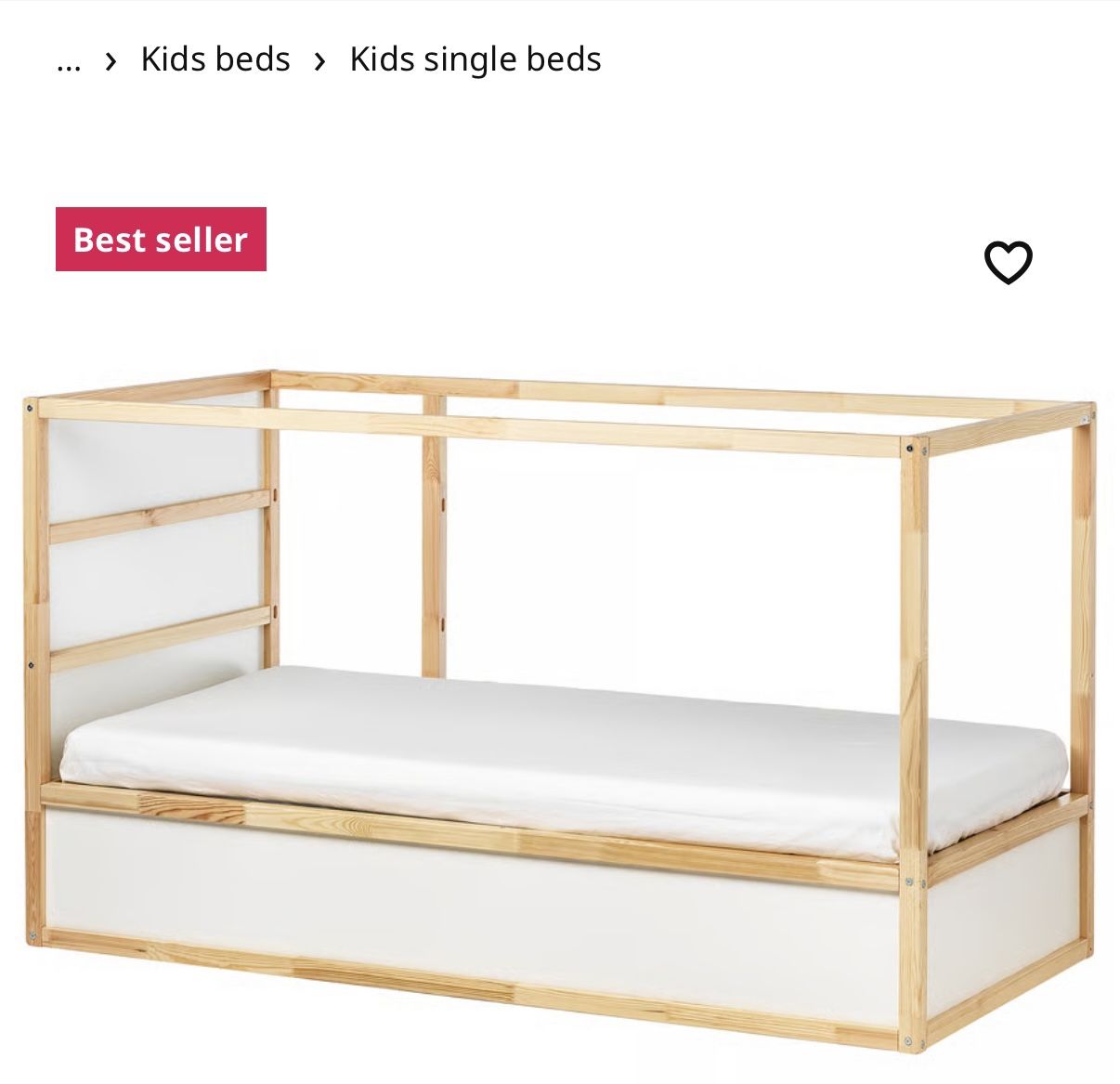 IKEA Twin Kura Bed