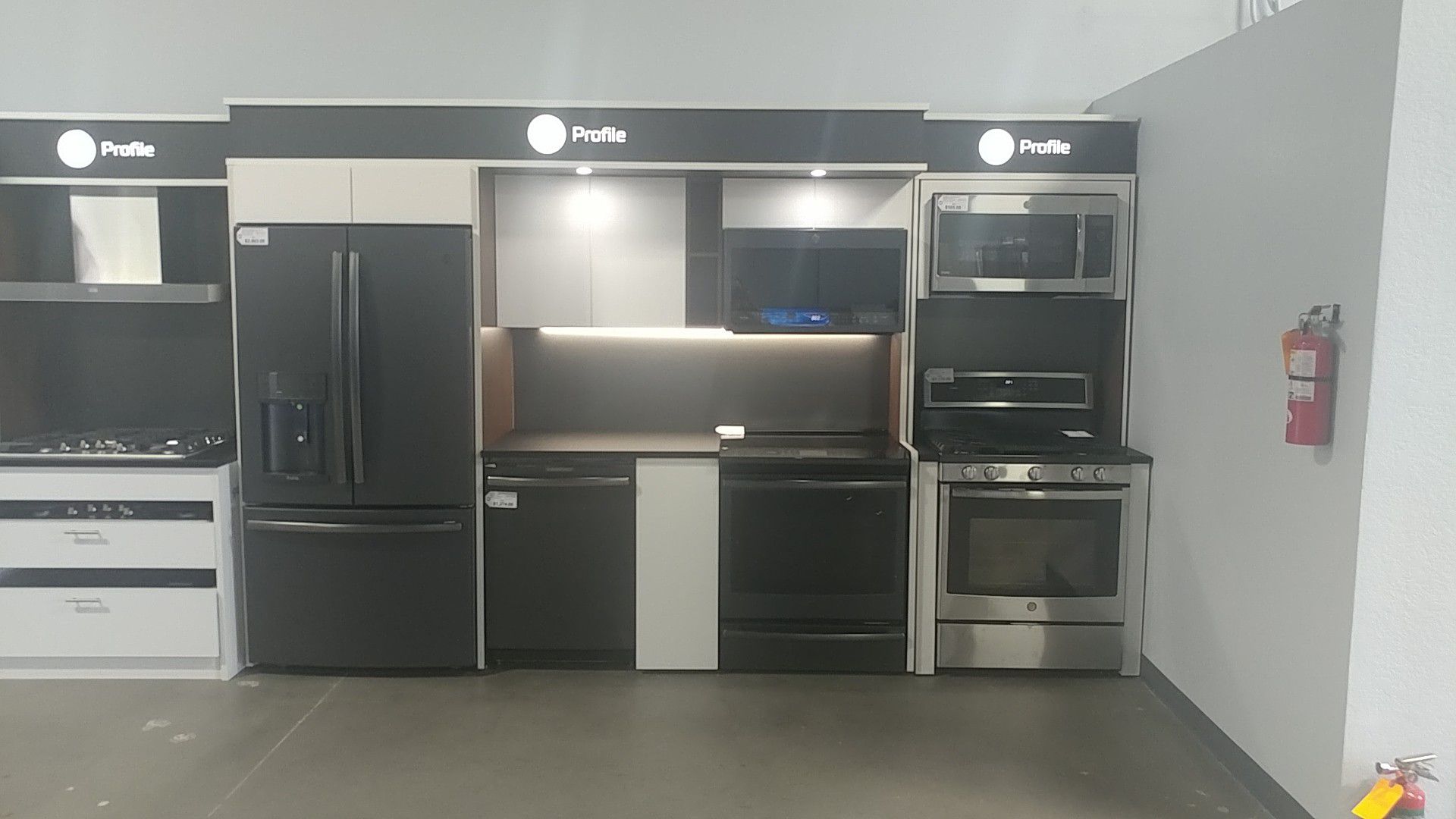 GE profile kitchen appliances