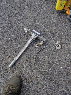 Haul Master 69855 Cable Winch Puller, commonly known as a "come-along" tool