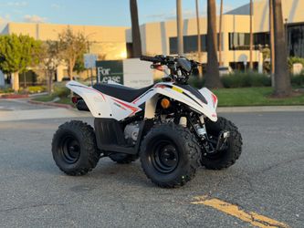 NEW 2027 Kayo Storm 70 EFI Kids ATV - White - Fuel Injected Youth Quad