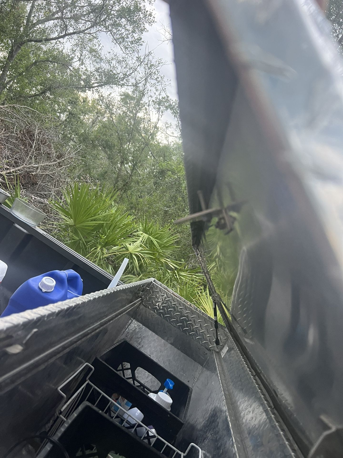 Custom Saddle Style Deep Tool Box. Will Fit Most Truck Beds