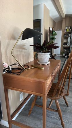Desk and vintage chair.