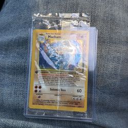 Machamp 1st edition sealed