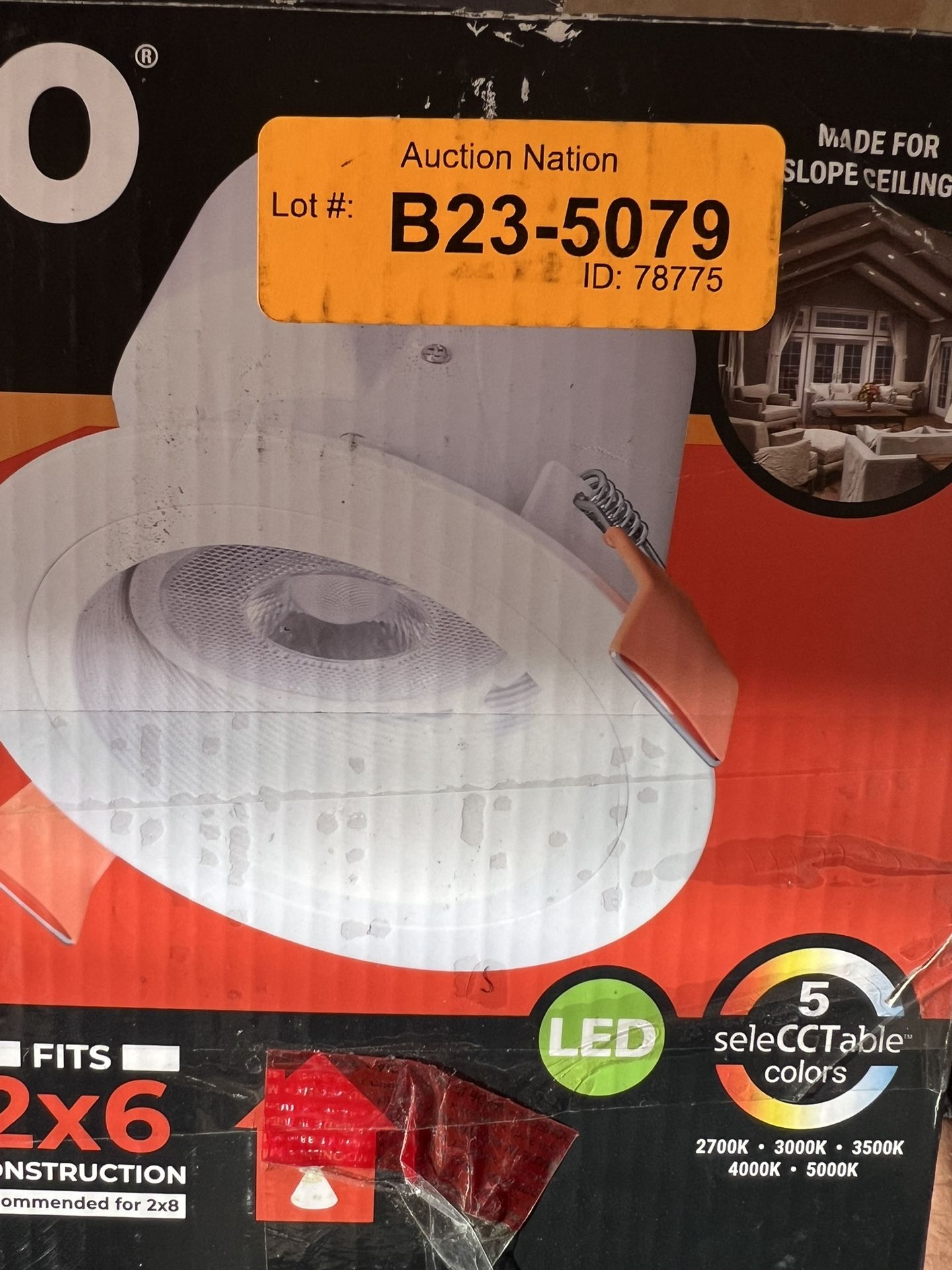 6 Inch Slopped Can Lights