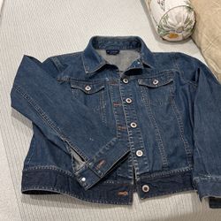 Blue Denim ANNTAYLOR Jacket Size 12    $20