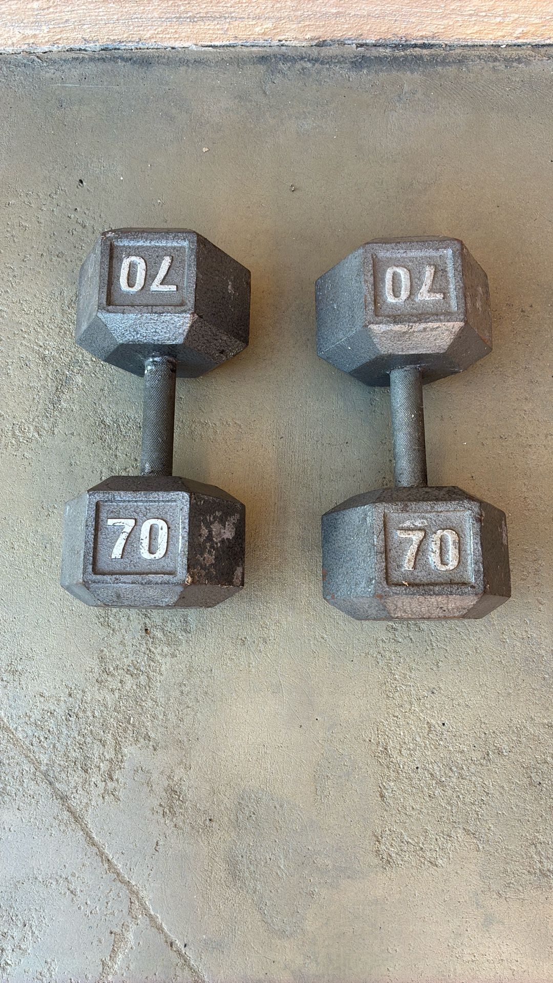 70lb Dumbbells