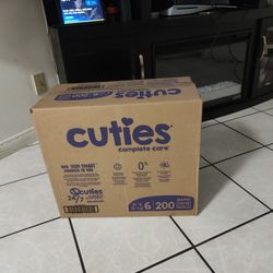 Cuties Diapers Size 6