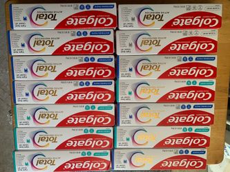 14/$30 Colgate total Toothpaste (large size)
