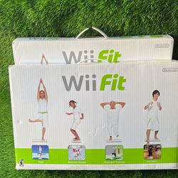 Wii Fit Balance Board And Box