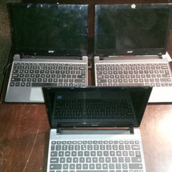 Acer Chromebooks Lot of 3