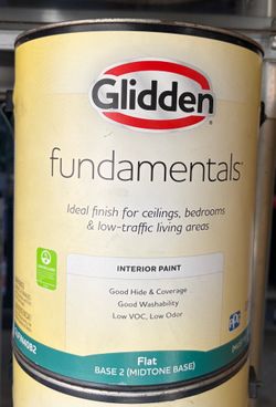 1 gallon white interior paint