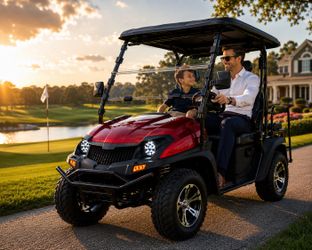 Brand New Gas Golf Car with Reverse