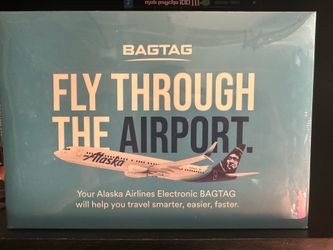 Alaska AIRLINES BAGTAG Flex