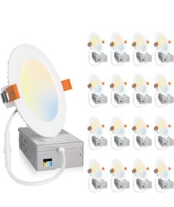 LED Recessed Light Ultra-Thin 16 Pack