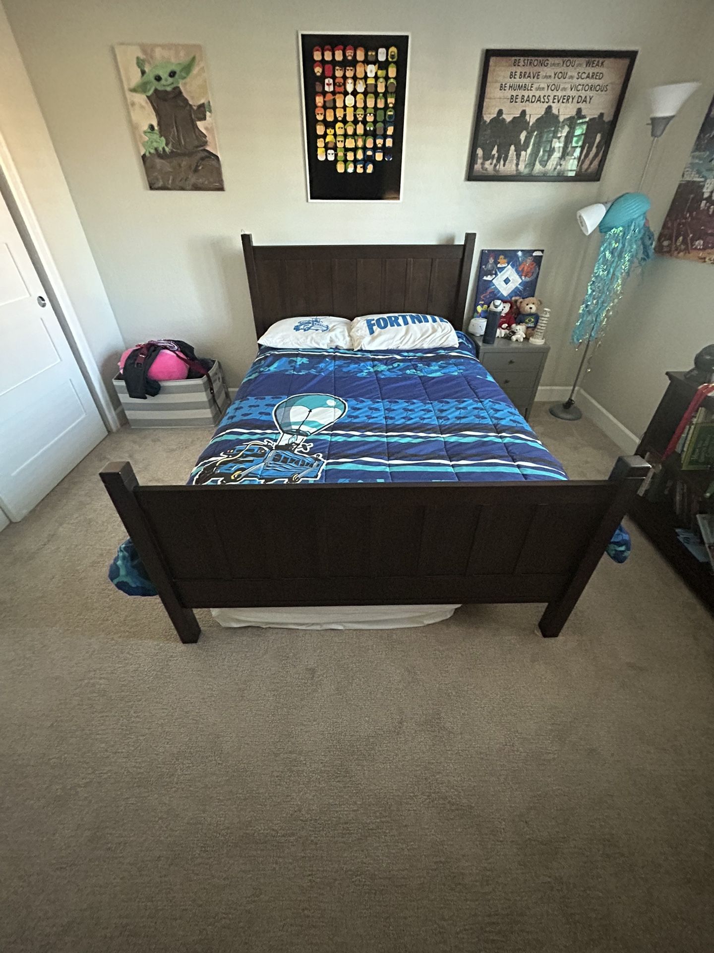 Pottery Barn Camp Full Bed and Dresser